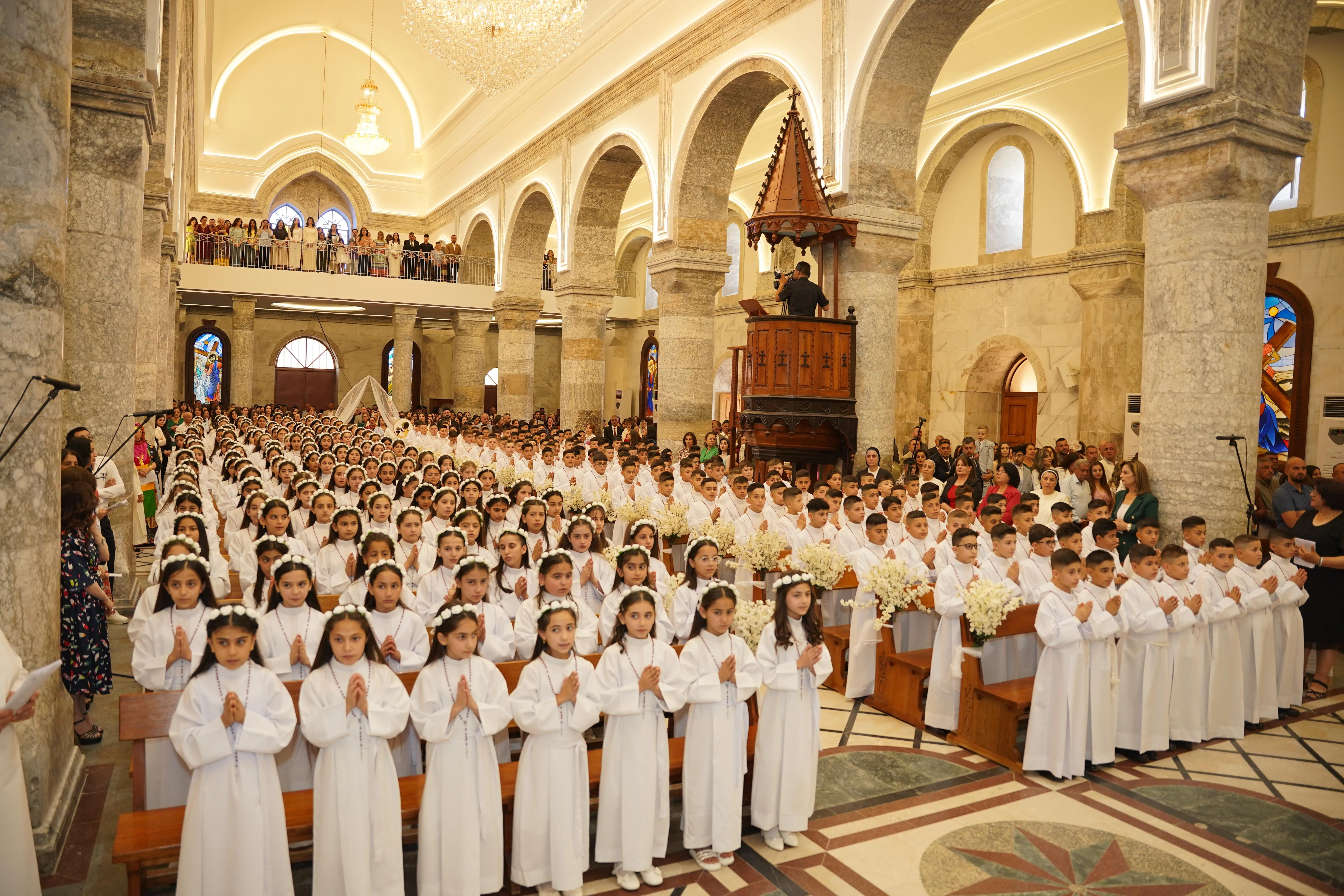 Over 450 boys and girls received their first holy Communion during liturgies held over the past month in various churches of the town of Qaraqosh, Iraq.?w=200&h=150