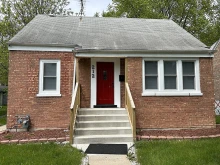 The childhood home of Robert Prevost, now Pope Leo XIV, in Dolton, Illinois.