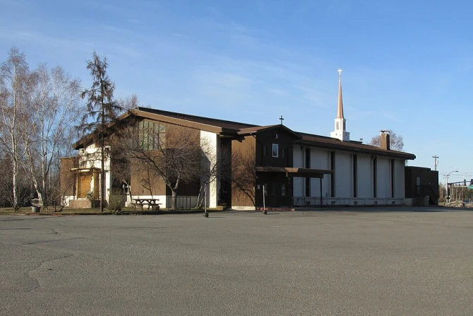 Sacred Heart Cathedral in Fairbanks, Alaska