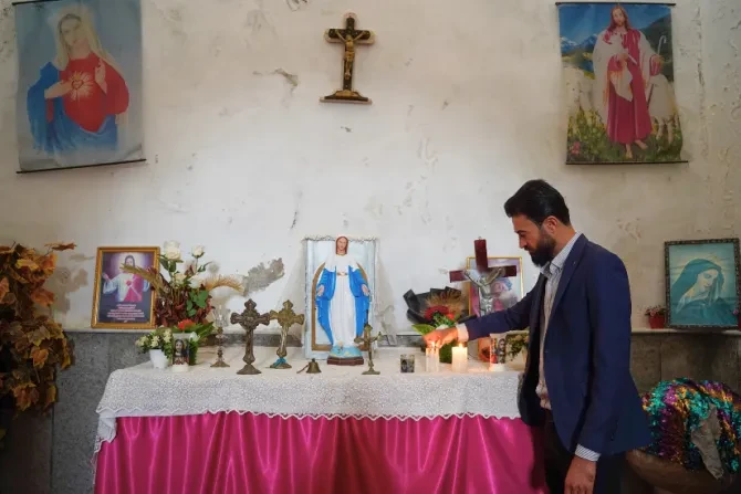 Yazidi Iraw church